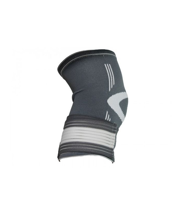 ФІКСАТОР КОЛІНА LIVEUP KNEE SUPPORT СІРИЙ в сірому кольорі
