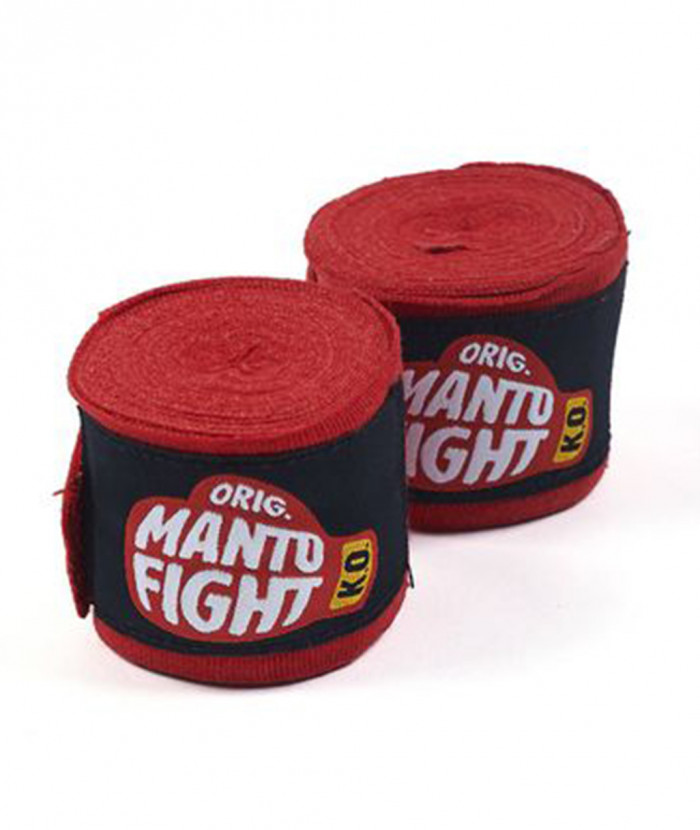 БИНТИ MANTO HANDWRAPS GLOVE RED у червоному кольорі