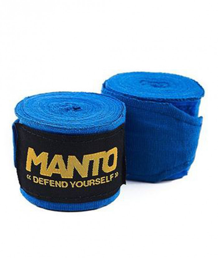 БИНТИ MANTO HANDWRAPS DEFEND V2 ROYAL у синьому кольорі