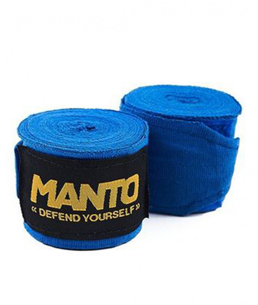 БИНТИ MANTO HANDWRAPS DEFEND V2 ROYAL у синьому кольорі