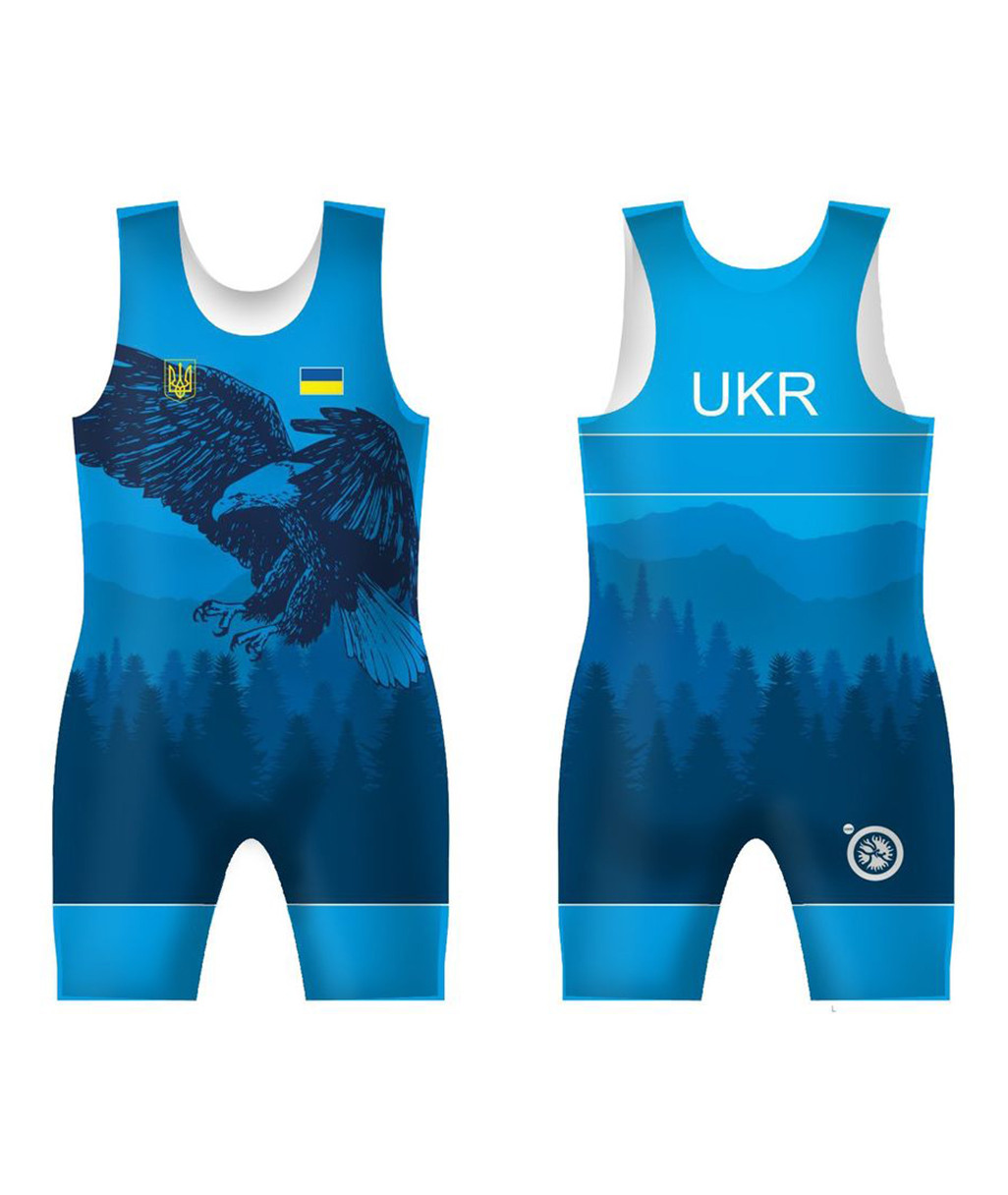 Трико збірної України UWW UKR OREL 2 Blue синє