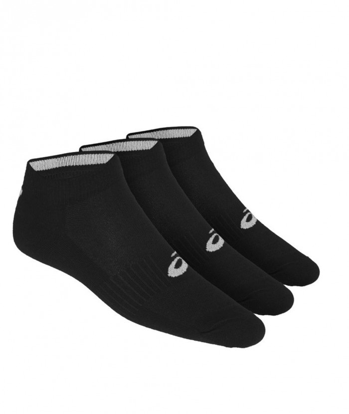 Шкарпетки ASICS 3PPK PED BLACK (3 ПАРИ) УНІСЕКС у чорному кольорі