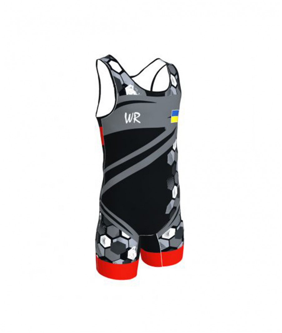 Трико збірної України WR UWW UKR  СОТИ Red червоне