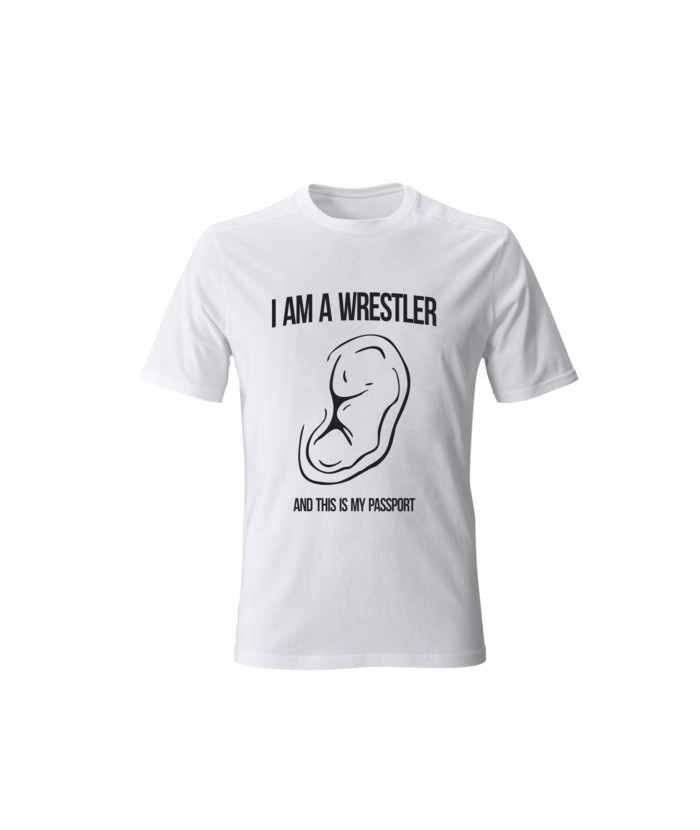 Футболка WRESTLER у білому кольорі