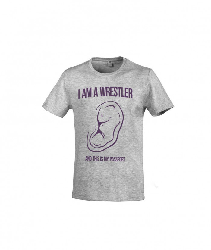 Футболка WRESTLER СІРИЙ-МЕЛАНЖ