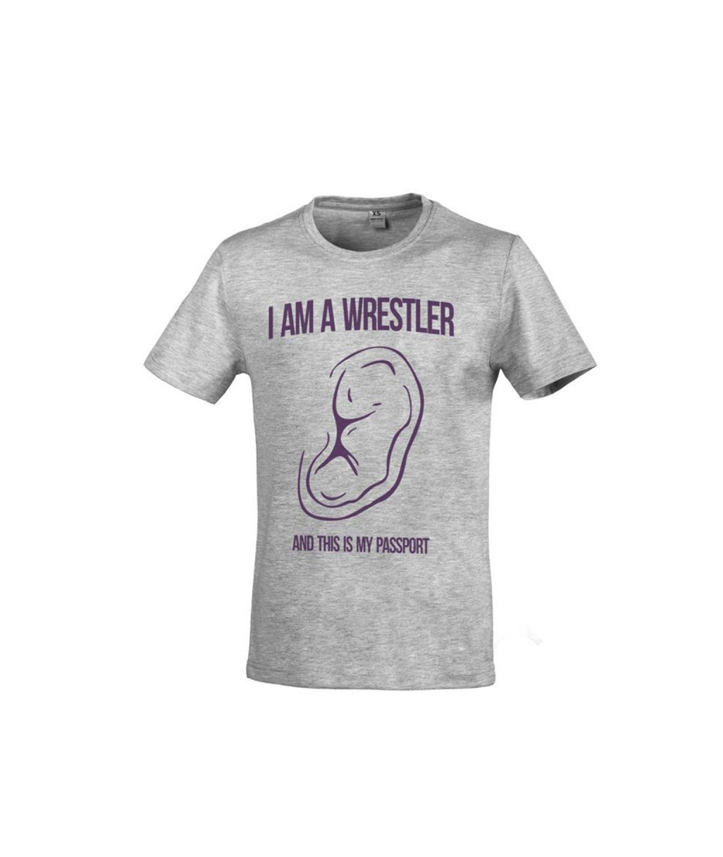 Футболка WRESTLER СІРИЙ-МЕЛАНЖ