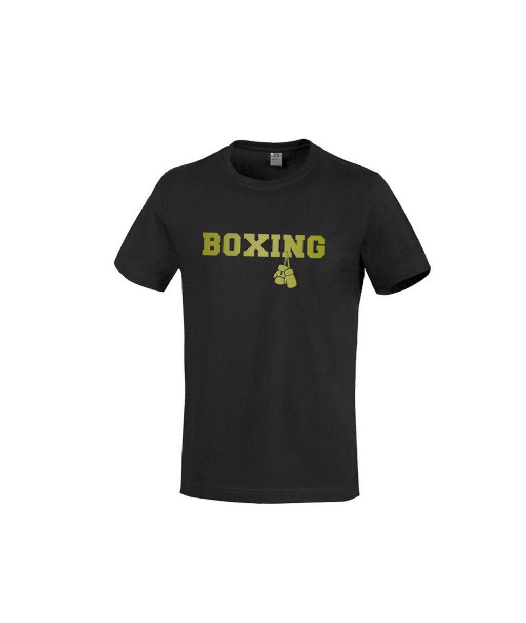 Футболка BOXING CLASSIC BLACK у чорному кольорі