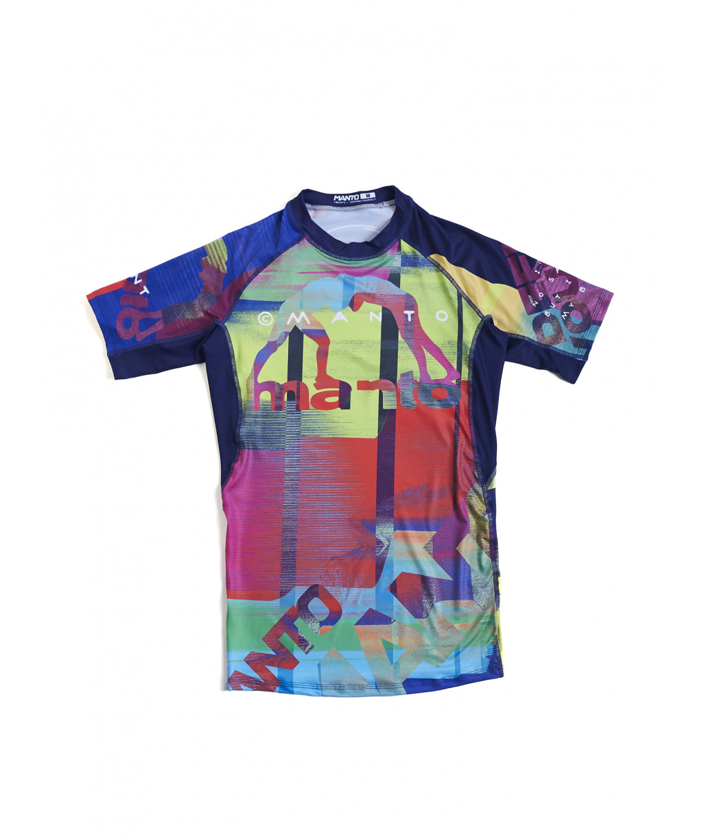 Рашгард MANTO rashguard NEON ABSTRACT фото