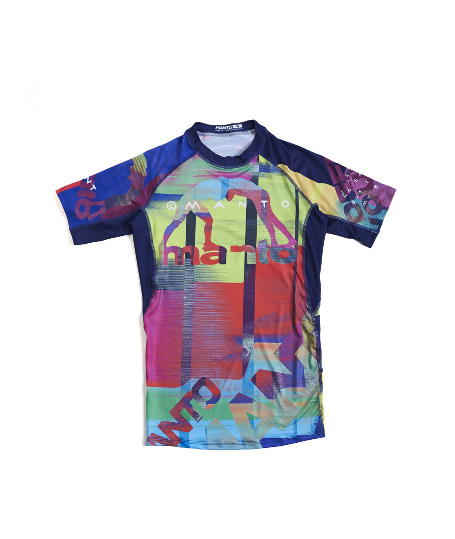 Рашгард MANTO rashguard NEON ABSTRACT фото